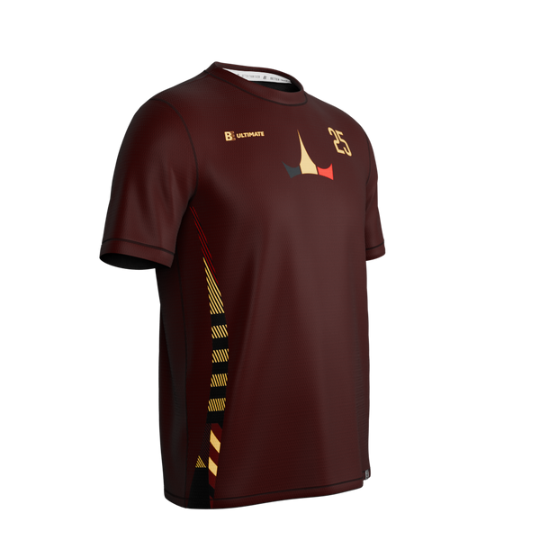Full Sub N-Knit Short Sleeve (ALT MAROON) | Belgian Masters Mixed Spring 2025
