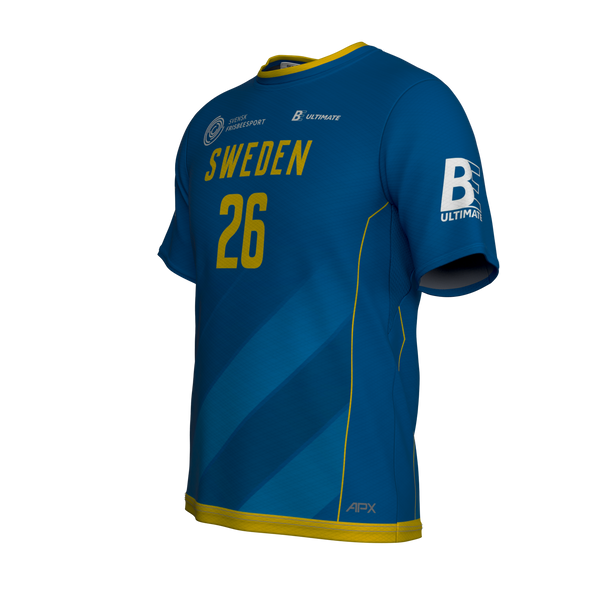 Full Sub APX Short Sleeve (BLUE) | Sweden U20 Women Summer 2026