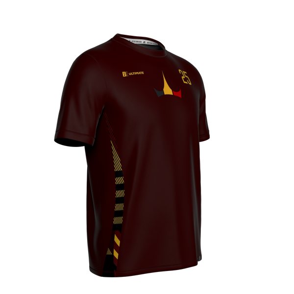 Full Sub N-Knit Short Sleeve (ALT MAROON) | Belgian Ultimate Bruges December 2025