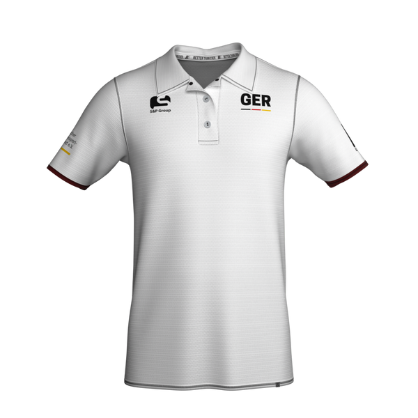 Full Sub N-Knit Polo (WHITE) | Germany Beach Berlin Winter 2025