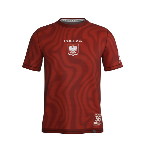 Full Sub N-Knit Short Sleeve (DARK) | Poland U20 Mixed Spring 2025