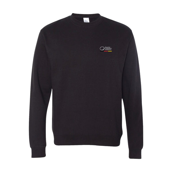 Premium Midweight Crewneck (BLACK) | Germany Beach Berlin Winter 2025