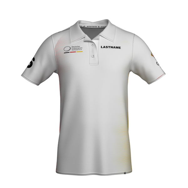 Full Sub N-Knit Polo (DG WHITE VILNIUS) | Germany Disc Golf Masters 2026