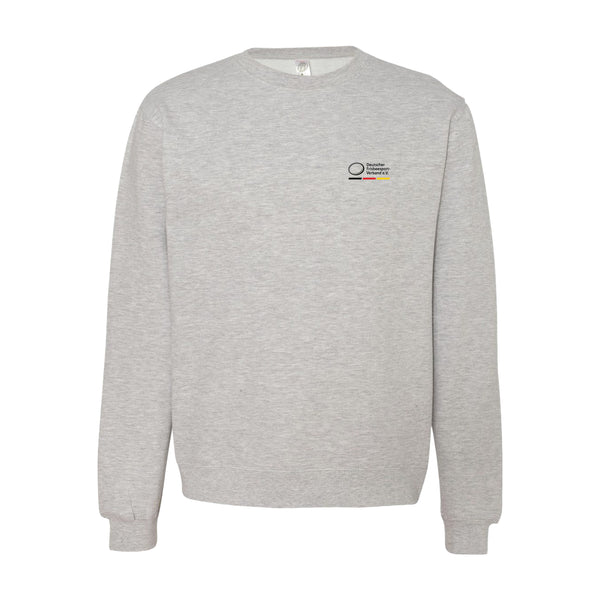 Premium Midweight Crewneck (GREY) | Germany Beach Mixed Fall 2025