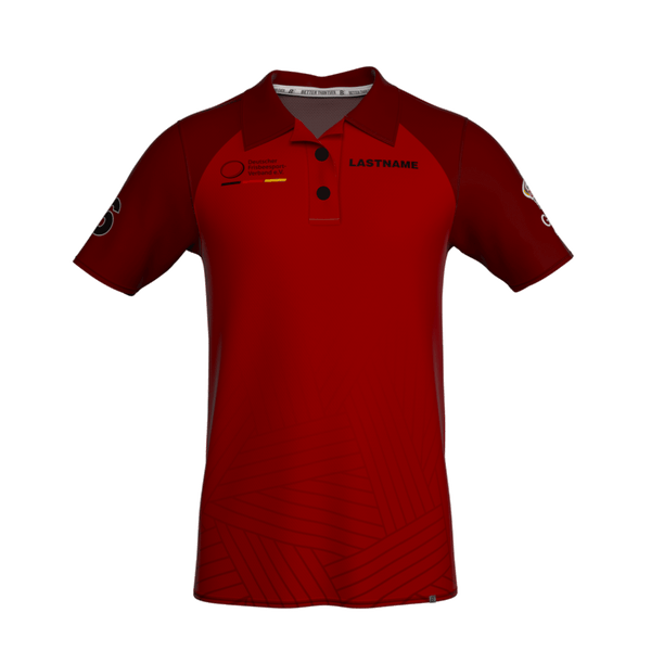 Full Sub N-Knit Polo (DG RED VILNIUS) | Germany Disc Golf August 2026