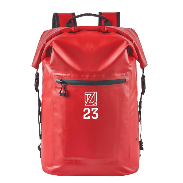 Technical Roll Top Waterproof Backpack 35L (RED) | Zurich Ultimate Headless Summer 2026
