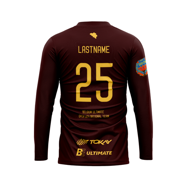 Full Sub N-Knit Long Sleeve (ALT MAROON) | Belgian U24 Open Summer 2025